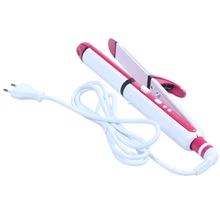 Kemei KM-3304 Многофункциональный Электрический фанера Кукуруза Перми прямого использования прямые волосы выпрямитель Прямой зажим может быть отрегулирован темп