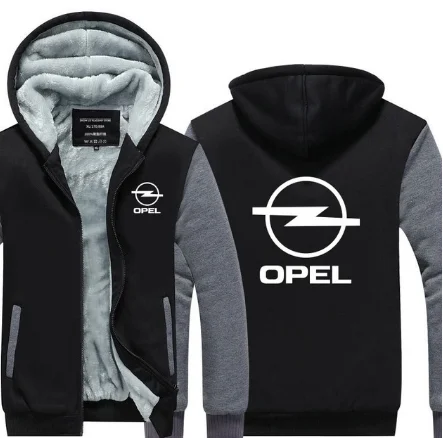 Зимняя мужская новая коллекция Повседневная Толстовка Opel мужские толстовки утолщенная верхняя одежда на молнии зимние мужские теплые куртки V-1 u - Цвет: 5