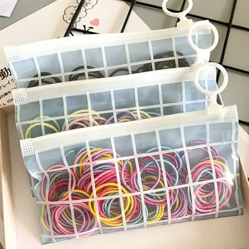 

100Pcs/Pack Colorful Nature Rubber School Office Home Industrial Rubber Band Fashion Stationery Holder Package Holders