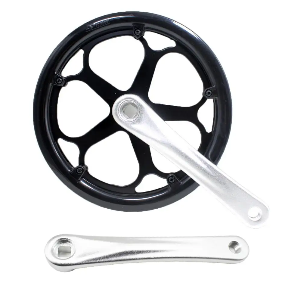 52T Prowheel Folding bike Crankset Square hole 170mm CNC aluminum alloy