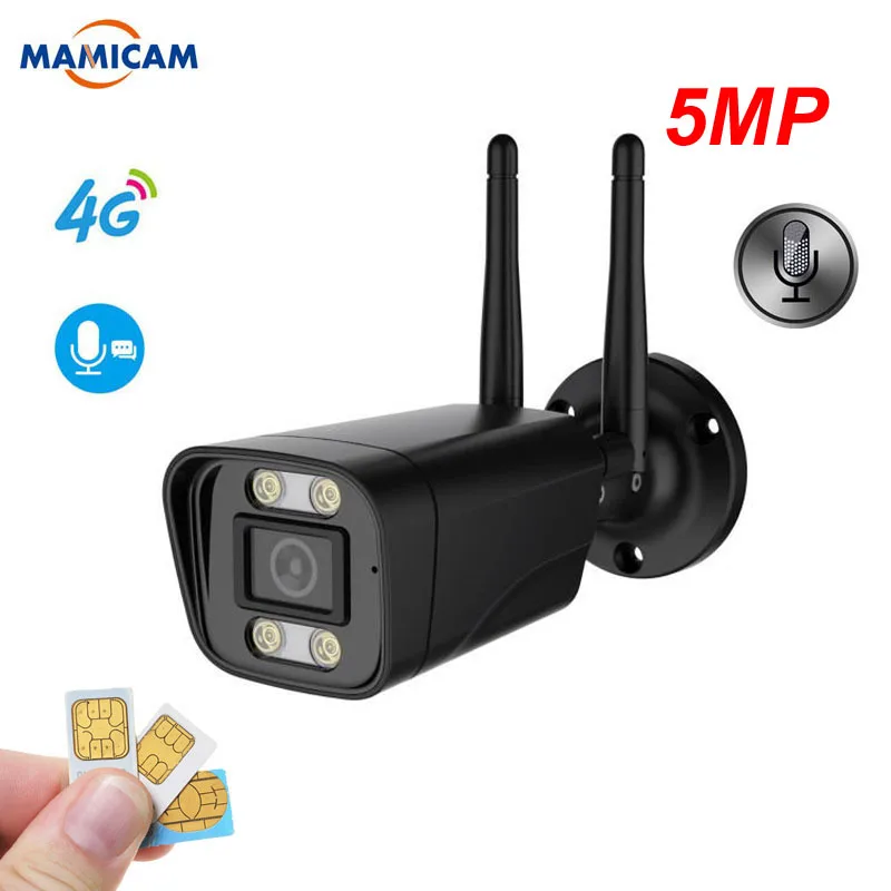US $44.99 3G 4G Sim Card Camera 2MP WIFI IP Outdoor CCTV Security Surveillance Wireless Video Recorder Metal P2P Onvif Two Way Audio
