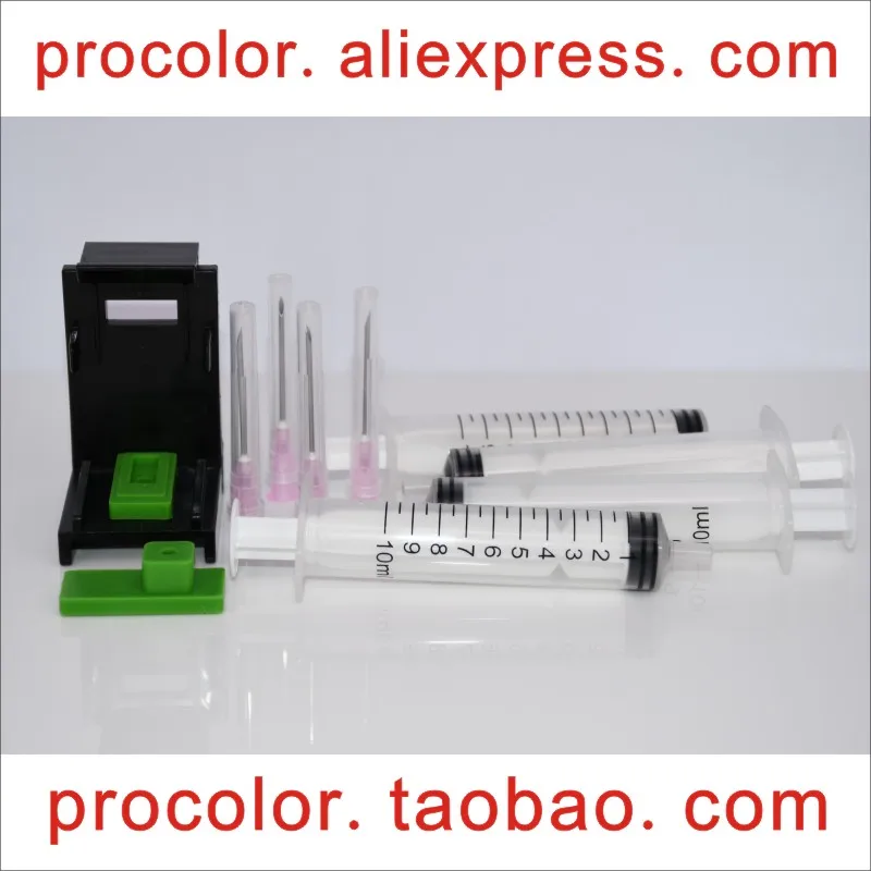 652 CISS inkjet cartridge Dye ink refill kit for HP Deskjet 1115 1118 2135 2136 2138 3635 3835 4535 4536 4538 4675 5275 printer