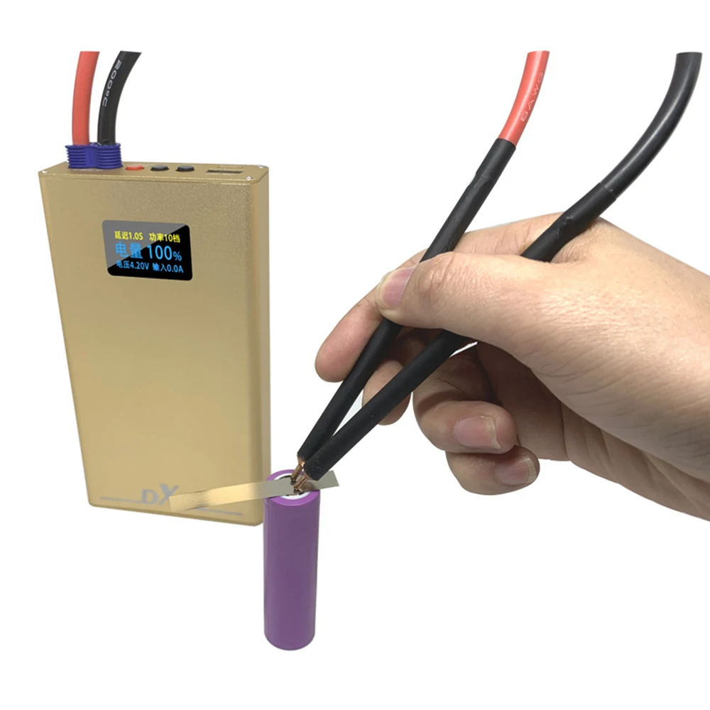 DX10 портативный для точечной сварки LED Регулируемый мини аккумуляторная машина