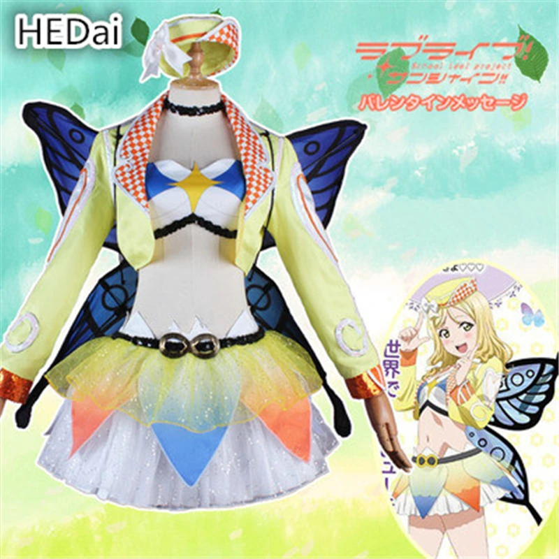 Индивидуальный размер Lovelive! sunshine! Aqours 4th Singler HORIZON всех членов охара Мари косплей костюм рождественское платье подарок для женщин