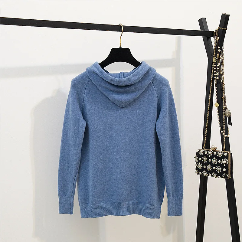 ICHOIX, комплект из 2 предметов, штаны, женский свитер с буквенным принтом, зимние комплекты, комплект из двух предметов, элегантные комплекты из 2 предметов, корейский стиль