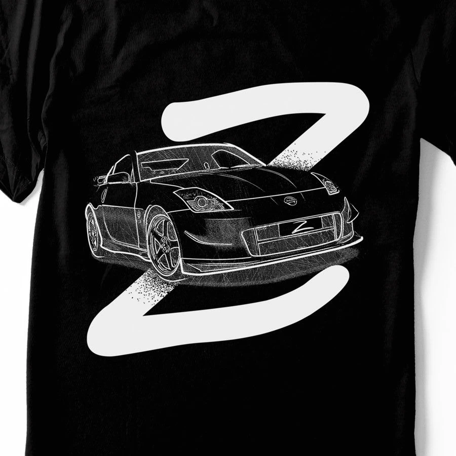 Classic Japanese Car Fans 350Z T Shirt Jdm Tee 370Z Nismo Unisex New Fashion Men MenS 100% Cotton Shirts |