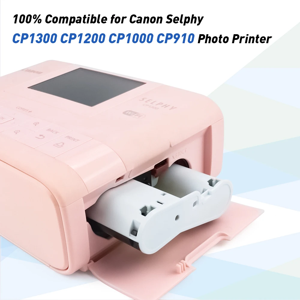 Papel de tinta para impresora Canon CP1300, Cassette de tinta de KP 36IN,  papel fotográfico de 36 hojas, Compatible con Canon Selphy CP900 CP910  CP1200 CP1300|Cintas de impresora| - AliExpress