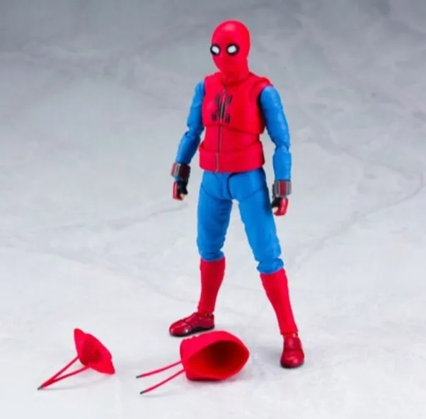 SHF Spider-Man версия Jane Back-to-School Hero Returns самодельный костюм мобильный в коробке гаражный комплект