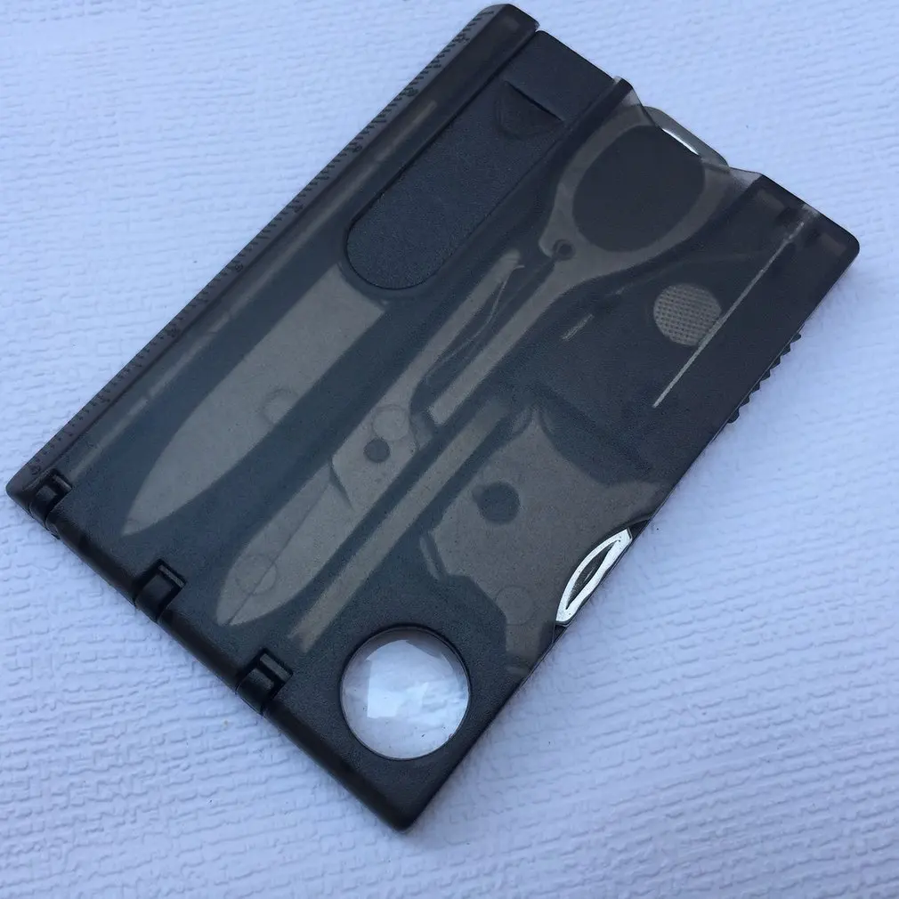 

Swiss Knife Card Multi-function Combination Knife Card With Survival Tool Beauty Set Tool Card Combination Knife 2020 hot sale