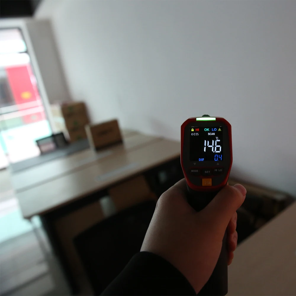 UNI-T UT301A+ 12:1 инфракрасный термометр лазерный температурный пистолет метр Диапазон-32~ 420 градусов