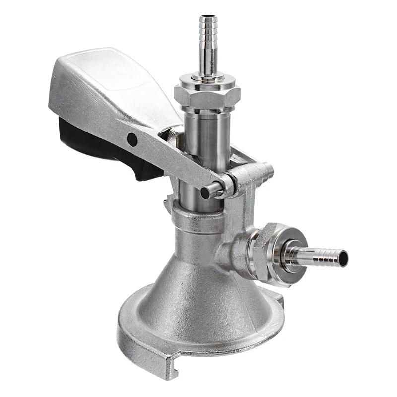

New A-Type Keg Coupler Draft Beer Dispenser for Home Brew Connectors Coupler Head for Home Brew Wine Beer Dispenser