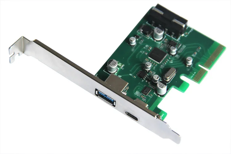 

C Type USB3.1 Desktop Expansion Card USB3.1 Type-C + USB3.1 Type-a Dual Interface