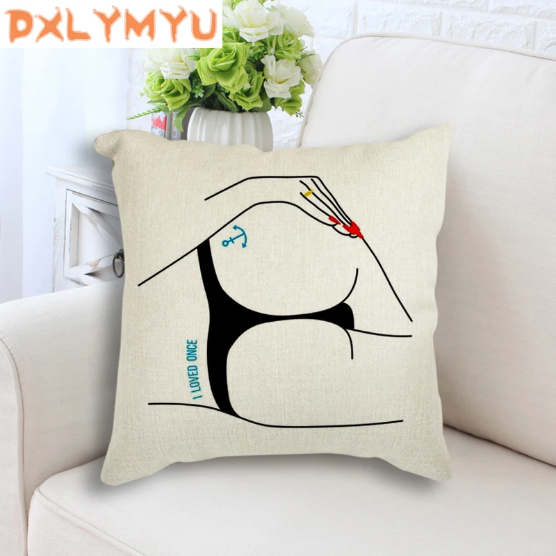 Подушка на сиденье декоративная подушка для дивана с принтом в виде Розы|Подушка|