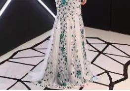 Вечернее платье с двойным v-образным вырезом, без рукавов, robe De Soiree, длина до пола, вечерние платья с блестками, элегантное торжественное платье F244-1 - Цвет: as picture