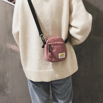 

Mini Canvas Crossbody Bags for Women 2020 Cotton Cloth Women's Shoulder Bags Small Lady Fabric Bag Handbags Flap Phone Bag