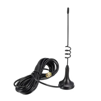 

uxcell WiFi Antenna 3dBi RG174 5 M Extension Cable RP-SMA Male 2400MHz Magnetic Base