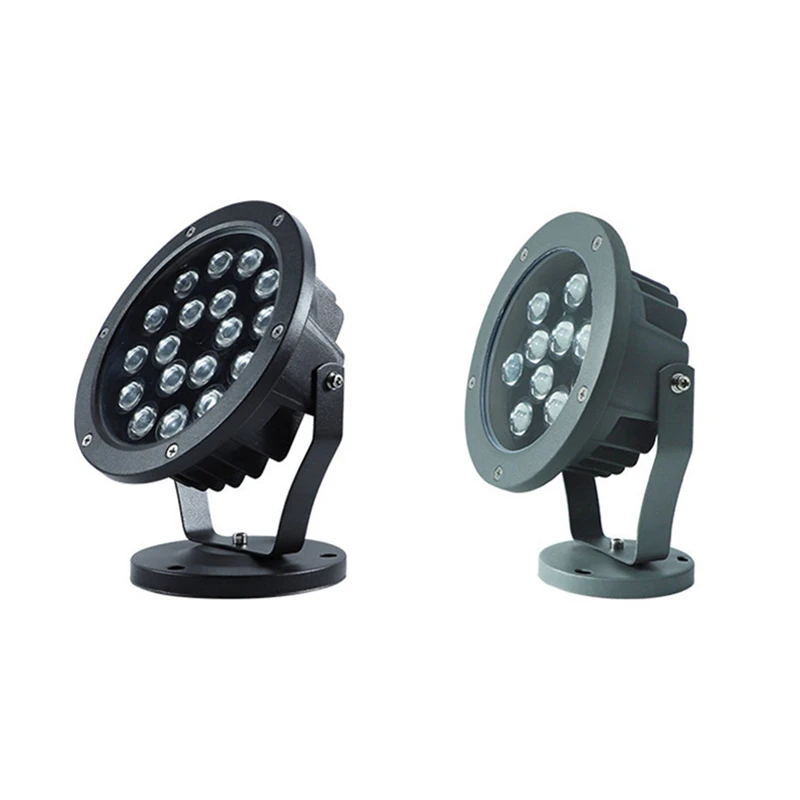 Led Warm Light Wall Washer Light Rgbw Landscape Lighting Flood Path Lights Garden Lights Gazebo Decoration Waterproof Lamp