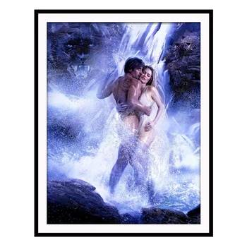 

5D Diamond Painting By Numbers Full Square Couple Painting Cross Stitch Diamond Mosaic Kits Art Pictures Home Decor For Adult
