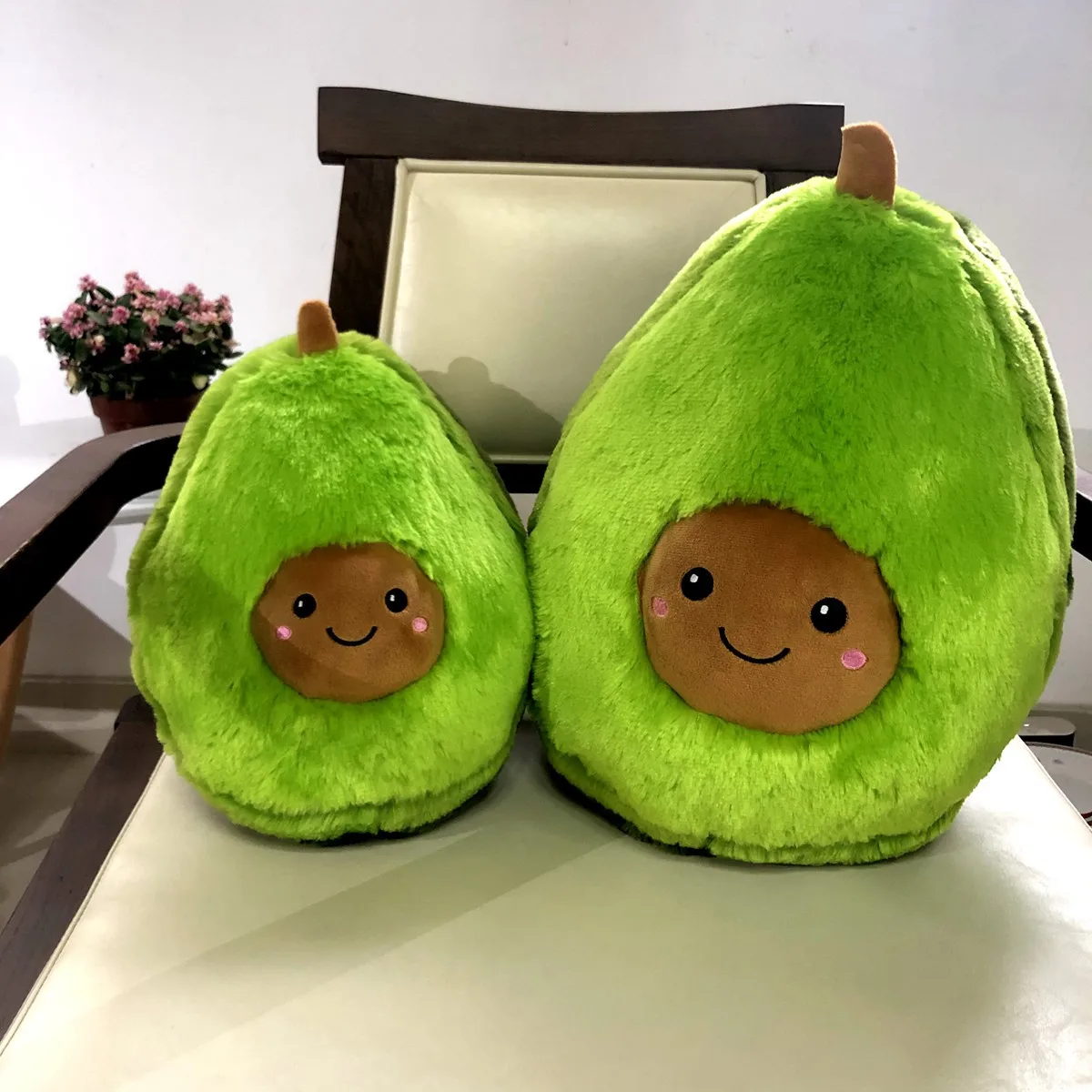 

Cute plush Avocado pillow fruit cushion sofa pillows gift