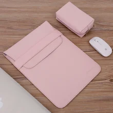 Мягкий чехол из искусственной кожи для ноутбука Macbook Air Pro 13,3 15 15,6 дюймов, сумка для ноутбука, чехол для планшета Xiami hp DELL lenovo