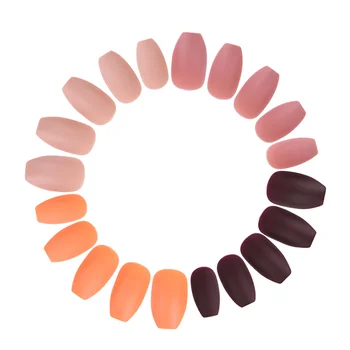 

96pcs Delicate Fake Nail Pieces Unique Nail Art Tool Artificial Nails Decor DIY Manicure Supplies for Women Female