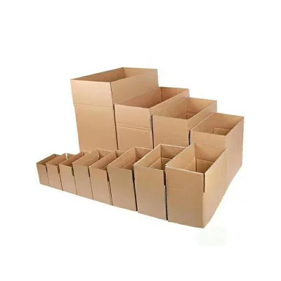 10pcs/lot Wholesale 7 Sizes Corrugated Packing Box Kraft Paper Mailing Box Express Transportation Carton Box