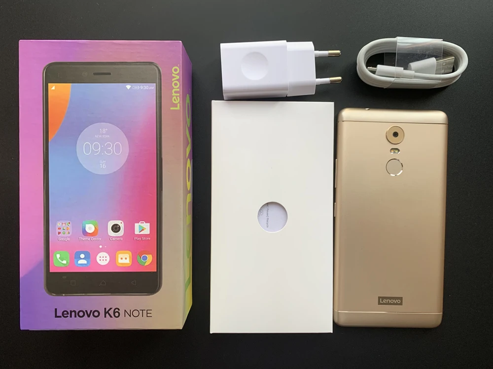 Мобильный телефон lenovo K6 Note K53a48 с глобальной версией, 4 Гб, 32 ГБ, 4G, FDD LTE, 5,5 дюймов, FHD, Восьмиядерный процессор Snapdragon 430, двойная камера 16 Мп, 4000 мАч