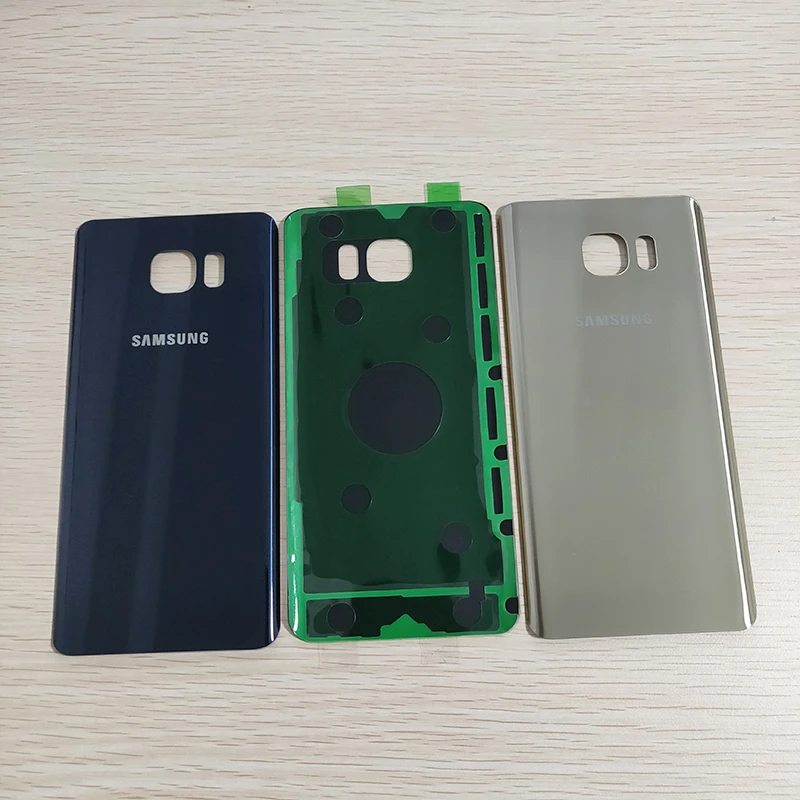 Оригинальная задняя крышка батарейного отсека Samsung Note5 3D стеклянный корпус чехол