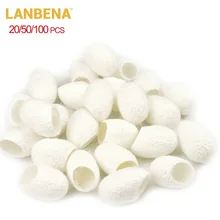 LANBENA натуральный Шелкопряд коконы мяч уход за лицом; отбеливание очищающее средство для лица Отшелушивающий Скраб очищающий Акне против старения красота