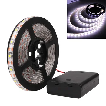 

2M 3528RGB LED Strip Light 120LEDs DC 12V Cool White Flexible SMD 3528 LED Diode Ribbon Tape Lamp