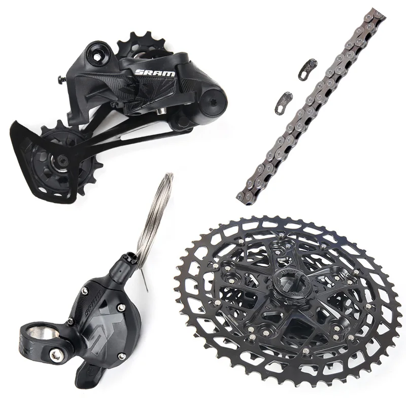 

SRAM SX EAGLE Groupset 1x12 12 speed 11-50T MTB Groupset Kit Trigger Shifter Rear Derailleur Long Cage Chain PG1210 cassette