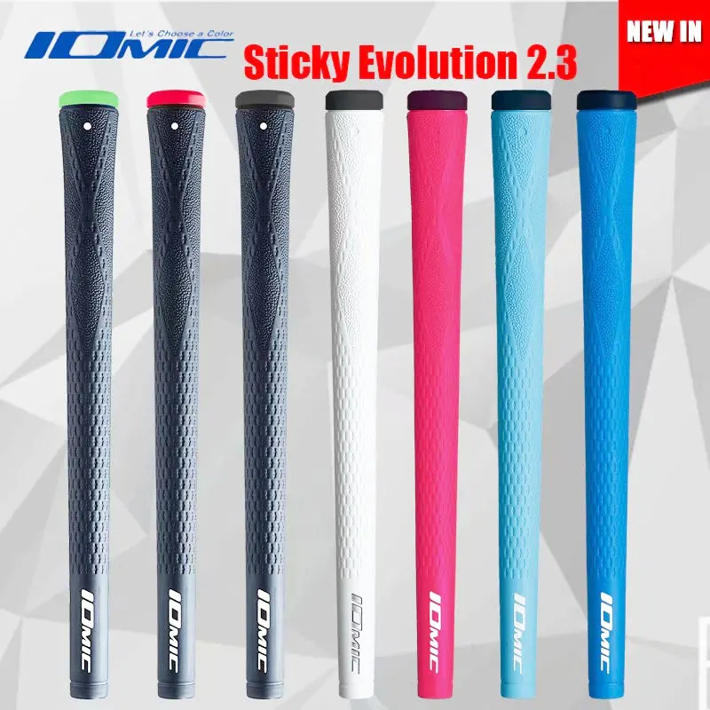 Новые захваты для гольфа IOMIC sticky evolution 2 3 высококачественные резиновые
