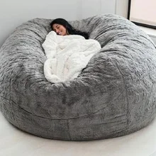 Grande sofá macio gigante pele saco de feijão capa de chão sofá sofá sofá reclinável preguiçoso pufe tatami cadeira das crianças presente