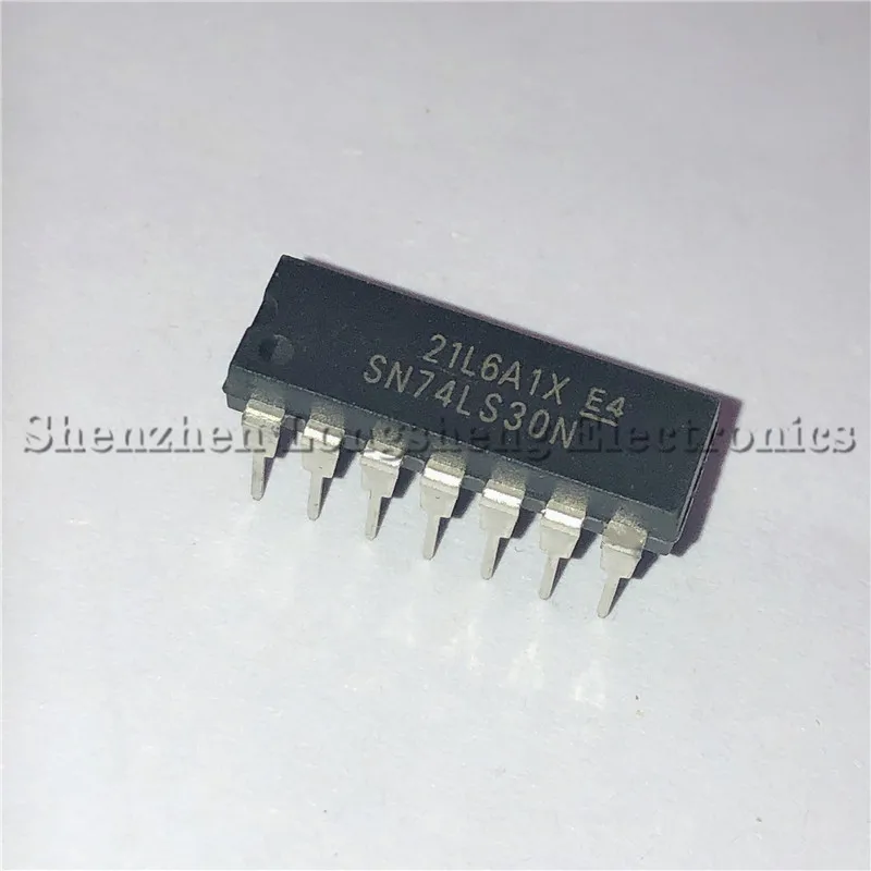 10 Stücke Positive Nand Tor DIP-14 74LS30 74LS30P 8-Eingang HD74LS30P Neue Ic sy 10 Stücke Positive Nand Tor DIP-14 74LS30 74LS30P 8-Eingang HD74LS30P Neue Ic sy