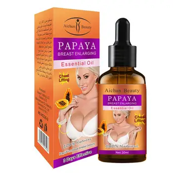 

Breast Enhancement Chest Lift Up Firm Enlargement Massage Essential Oil