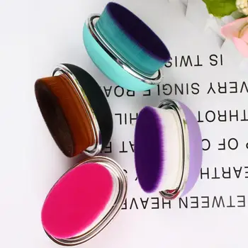 

Egg Shape Fiber Facial Brush Wash Deep Cleansing Soft Fiber Mild Face Cleansing Brush Massager Facial Care Skin Pore Clean