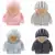 2021 Baby Toddler Baby Boy Girl Clothes Cute Hooded Striped Jacket Winter Warm Boys and Girls Universal Jacket Kids Cute Jacket