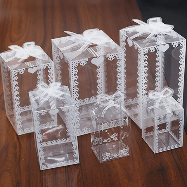 Wholesale Clear Boxes, Transparent Boxes, Wholesale Favor Boxes