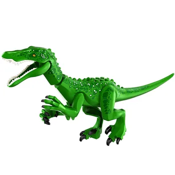 

2020 Jurassic Animal World Dinosaur Park Carnotaurus Tyrannosaurus Rex Baryonyx Building Blocks Toys