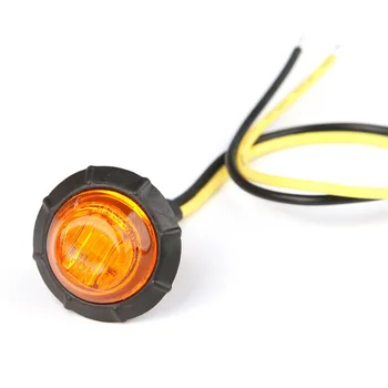 

Exterior Clearance lights Accessories Parts Set Bulb 20pcs Round Amber