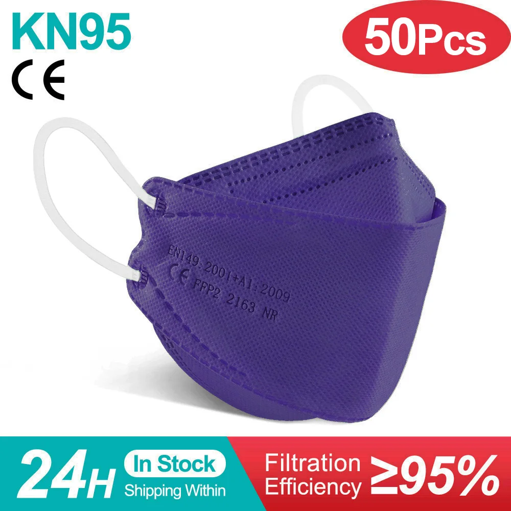 Enhanced Protective Face Mask - Adult 4-Layer Respirator Mask