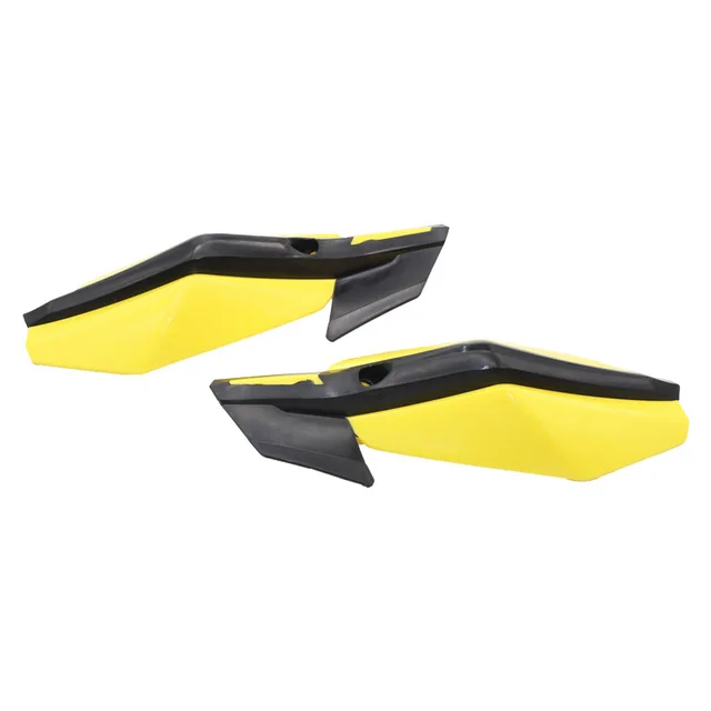 Yellow Мотоцикл ручной охранники руль супермото рукавицы для KTM XC W SMR LC SXF EXC CRF YZF KXF WRF ATV QUAD Dirt Bike Motorcross - Цвет: Yellow
