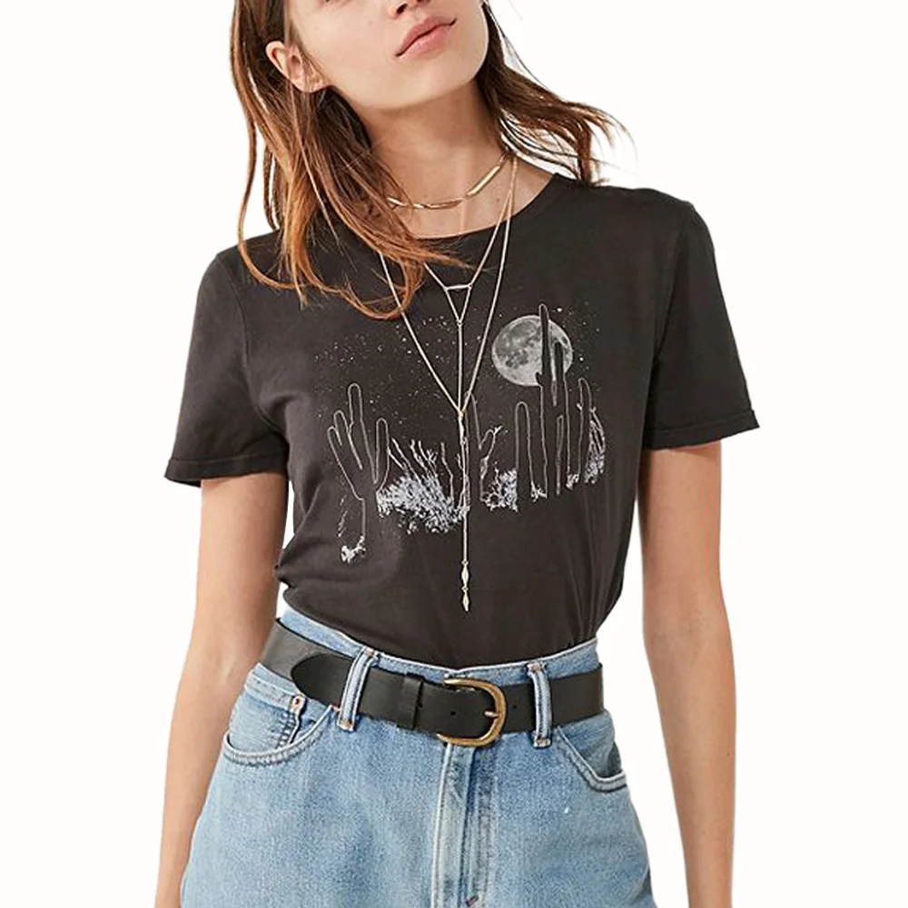 vintage graphic crop tops