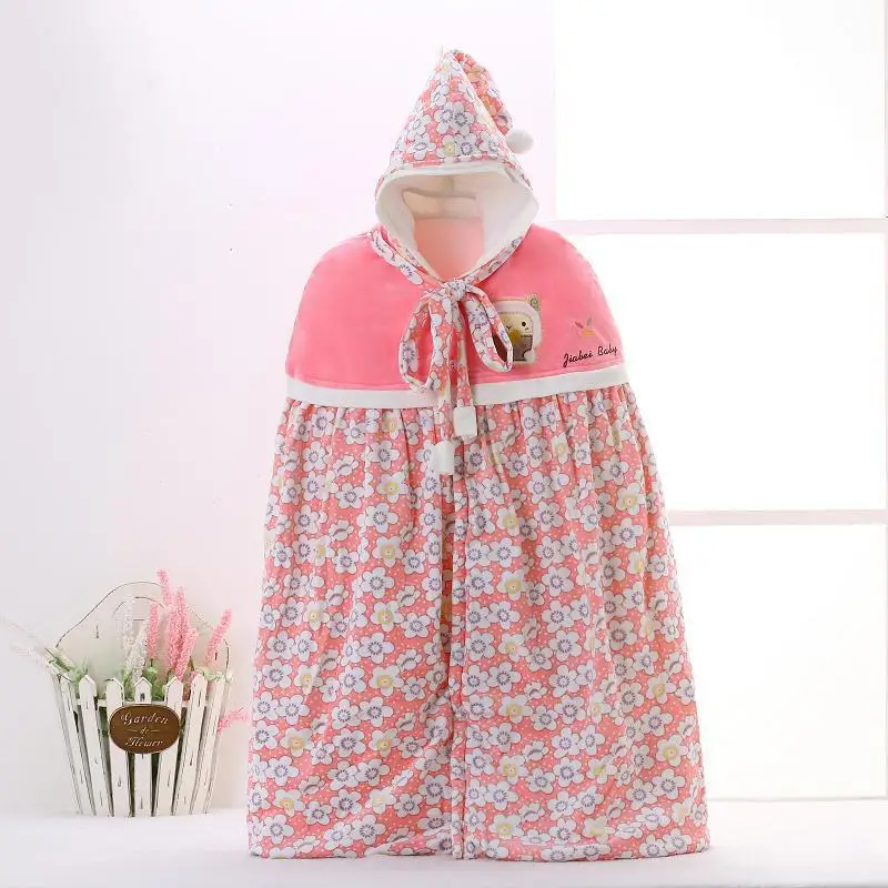 

2019 New Style Childrenswear Cartoon Child Cloak Lazy Sheep Bandage Cloth Warm Large Mantle Autumn And Winter Cloak