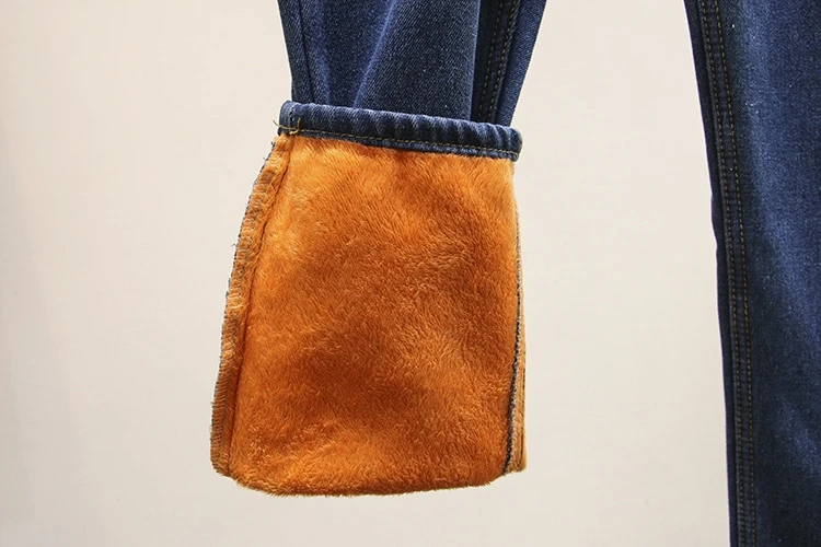 Винтажные женские зимние Джинсы бойфренда размера плюс 5XL, новинка, свободные вельветовые джинсы с высокой талией для мам, теплые флисовые джинсы