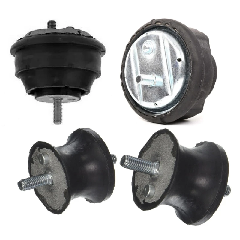 22116779972 Transmission Gearbox Engine Left + Right Mount Set For Bmw