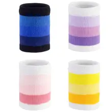 Спортивный Браслет пот-абсорбент браслет Баскетбол Футбол наручные Защитные эластичные полосы для мальчиков девочек(фиолетовый