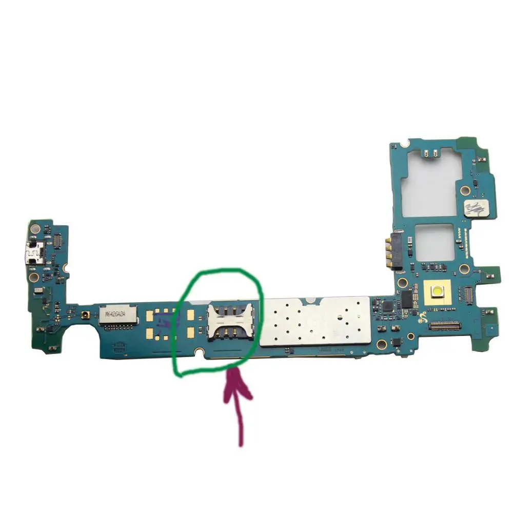 Основная материнская плата разблокированная для samsung Galaxy J5 J510FD(двойная карта