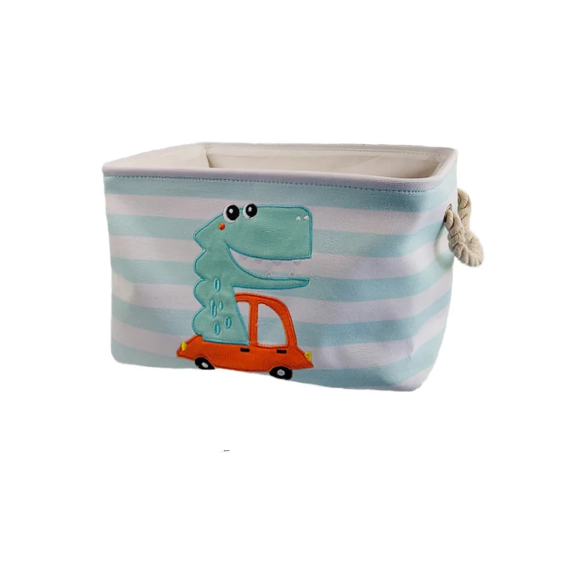 Cartoon Dinosaur Foldable Laundry Basket