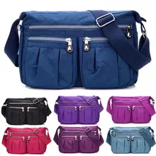 Модная женская однотонная Повседневная сумка через плечо на молнии Водонепроницаемая дорожная сумка bolsa feminina на колесиках